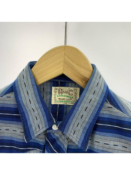 OLD・VINTAGE 長袖シャツ H BAR C ウエスタンシャツ