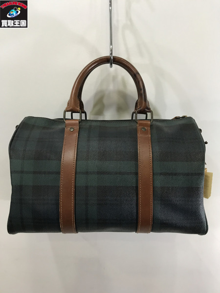 POLO RALPH LAUREN ブラックウォッチ ミニボストンバッグ