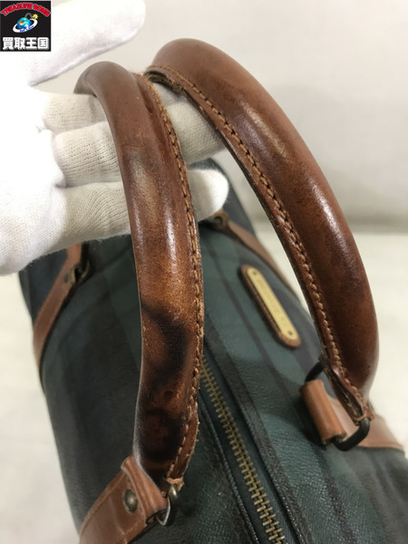 POLO RALPH LAUREN ブラックウォッチ ミニボストンバッグ