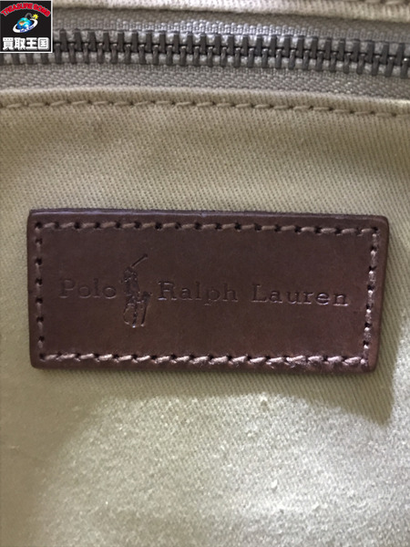POLO RALPH LAUREN ブラックウォッチ ミニボストンバッグ