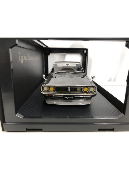 イグニッションモデル スカイライン GT-X シルバー GC110