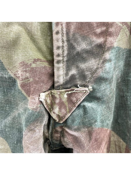 OLD・VINTAGE パンツ 50s ベルギー軍 ブラッシュカモカーゴパンツ