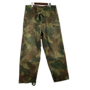 OLD・VINTAGE パンツ 50s ベルギー軍 ブラッシュカモカーゴパンツ