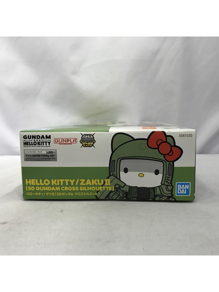 ガンプラ SDガンダム クロスシルエット ハローキティ/ザクII