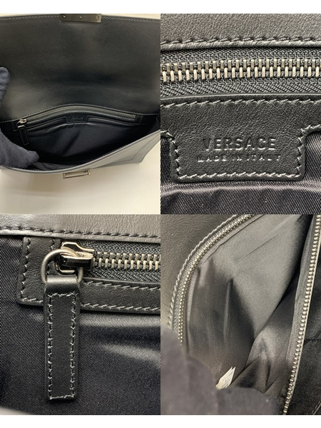 VERSACE メドゥーサ クラッチバッグ BLK 本体のみ ヴェルサーチ メデューサ セカンドバッグ 
