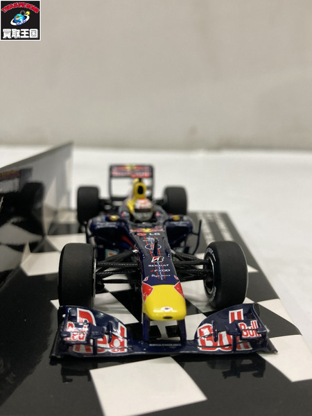 1/43スケールカー ミニチャンプス レッドブルレーシング ルノー RB6 S.ベッテル 日本GP