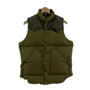 Rocky Mountain FeatherBed ダウンジャケット ダウンベスト コットンxヨーク 36