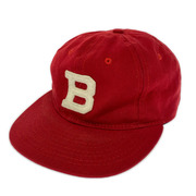 EBBETS FIELD FLANNEL キャップ × J.CREW [B]6パネルキャップ RED[値下]