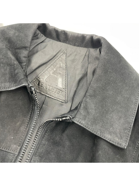 レザージャケット A LEATHER 牛革 レザージャケット 黒 52