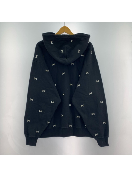 WTAPS パーカー クロスボーンパーカー  黒