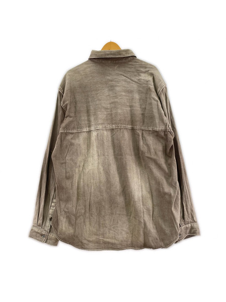 ANCELLM 長袖シャツ DRESS DENIM SHIRT[値下]