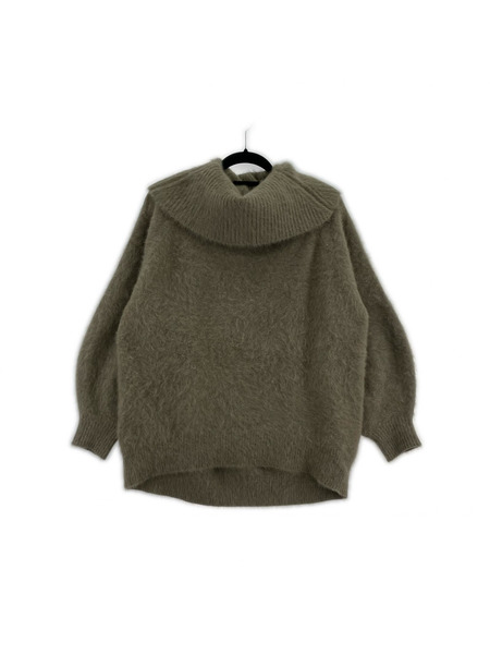 Spick&Span Noble カシミヤオフショルダーニット ブラウン