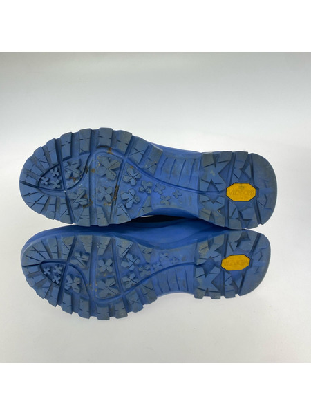 JIL SANDER サイドゴア アンクルブーツ 41 黒×青