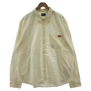 DIESEL 長袖シャツ S-UMBE ワッペン長袖シャツ YEL