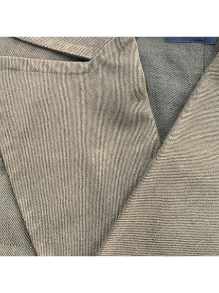 LIMI feu ミリタリージャケット ヨウジヤマモト ダブルブレストミリタリージャケット (S) カーキ