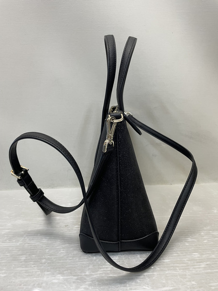 kate spade new york ラメ 2WAYショルダーバッグ ブラック