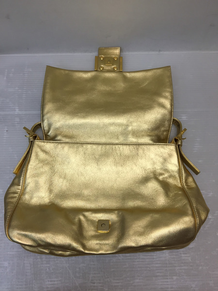 90s~/FENDI/マンマバケット/ラインストーン/シャンパンゴールド/ハンドバッグ[値下]