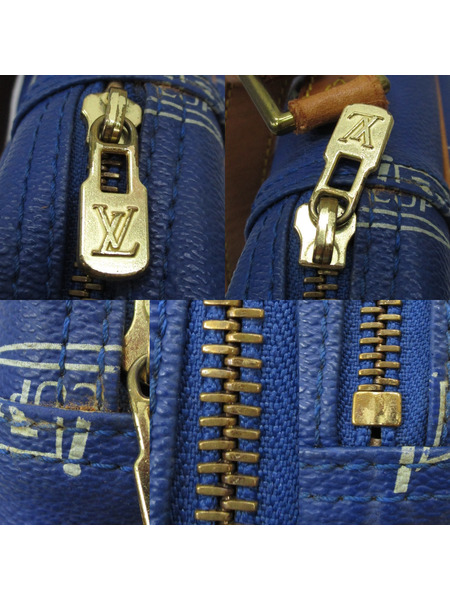 LOUIS VUITTON サック・サンディエゴ限定 ショルダーバッグ M80010 青
