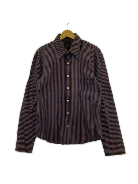 JEAN PAUL GAULTIER FEMME 長袖シャツ L/S Stripe Shirt 48 BRD