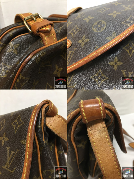 Louis Vuitton ソミュール30 旧型　モノグラム　M42256