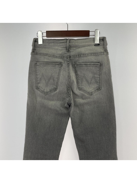 mother デニム・ジーンズ INSIDER CROP STEP FRAY[値下]