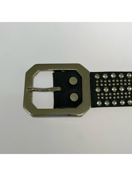 NO ID. ソノ他 レザー スタッズ ベルト