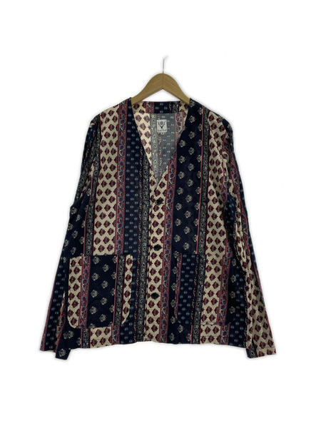 South2 West8 長袖シャツ MULTI STRIPE BOTANICAL PT-