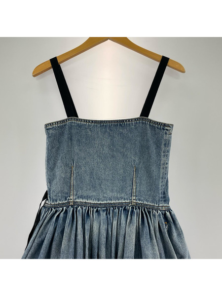 RED VALENTINO レースドッキング デニムワンピース 40