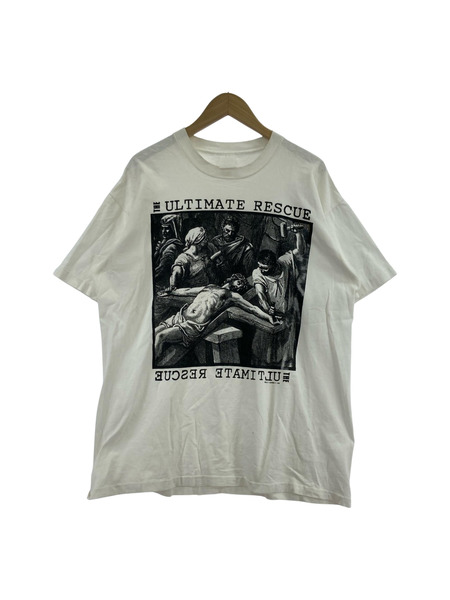 OLD・VINTAGE 半袖Tシャツ・カットソー THE ULTIMATE RESCUE 白
