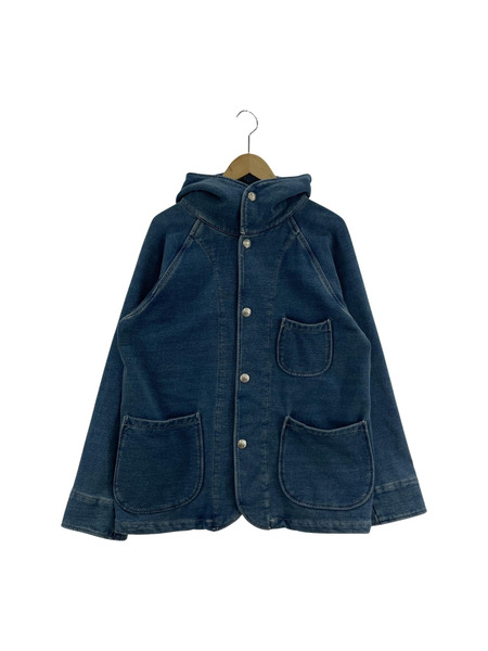 AOZORA(デニム) 刺し子 AOZORA デニム セットアップ 金ボタン