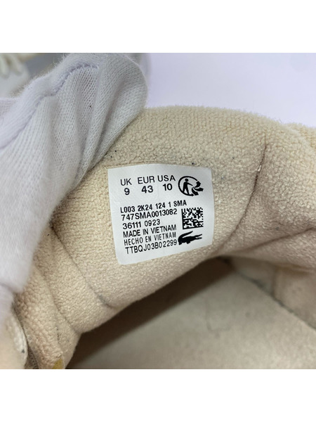 LACOSTE L003 2K24 124 1 SMA 47SMA0013 白×緑 (27)