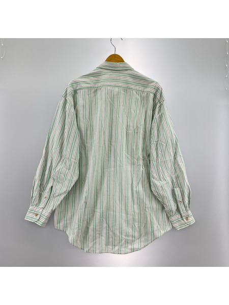 Banana Republic 長袖シャツ 80S 初期タグ コットン ストライプ (M)
