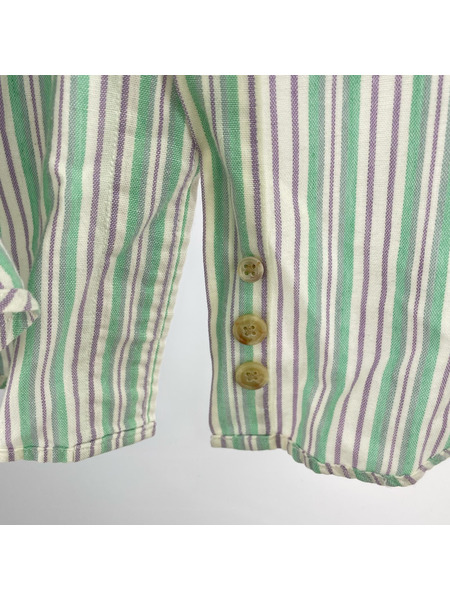 Banana Republic 長袖シャツ 80S 初期タグ コットン ストライプ (M)