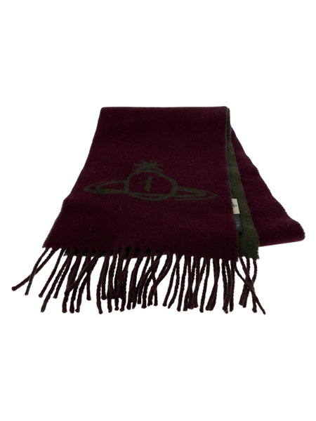 Vivienne Westwood ソノ他 オーブ マフラー バーガンディ