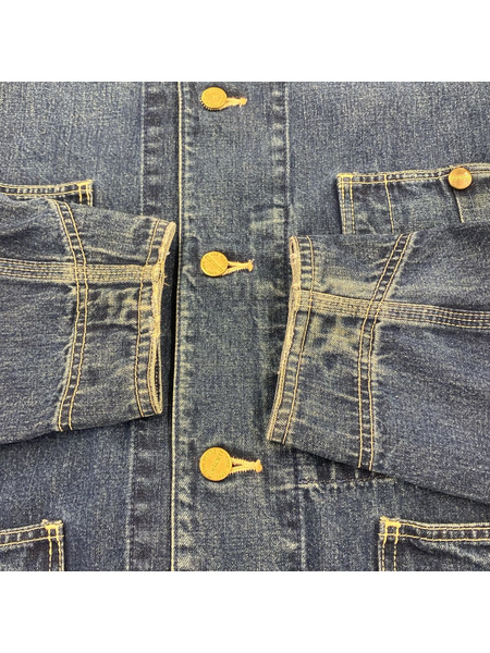 Carhartt デニムジャケット 100周年 デニムカバーオール (40)