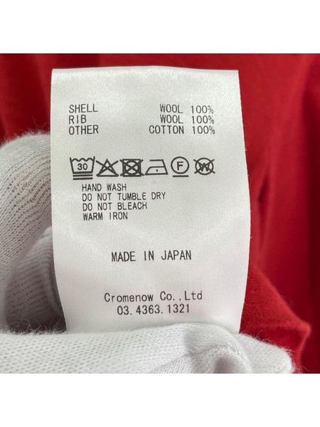 ANTHEM A ジャケット WASHABLE WOOL VOLUME SLEEVE JERSEY (1)[値下]
