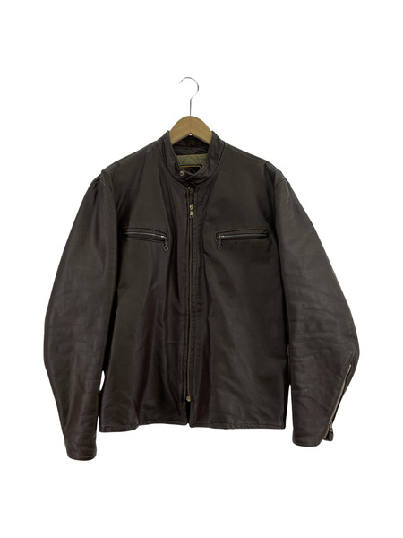 OLD・VINTAGE レザージャケット BEAU BREED シングルレザージャケット (44)