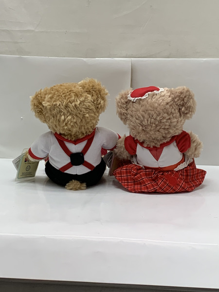 ディズニー ダッフィー＆シェリーメイ ぬいぐるみセット 2016 バレンタイン 香港 タグ付き ディズニー 香港ディズニーランド Hong Kong Disneyland HKDL