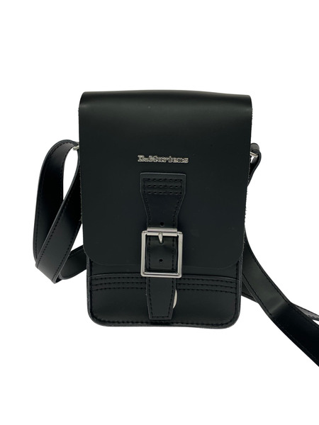 Dr.Martens ショルダーバッグ レザー リポーターバッグ 黒