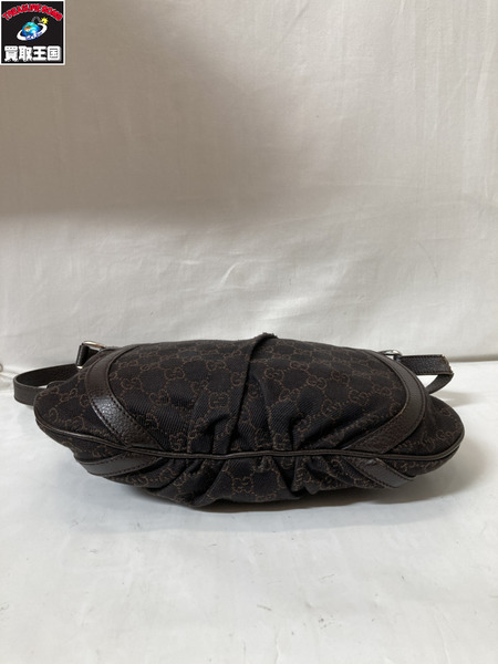 GUCCI アビーライン GGキャンバスショルダーバッグ 茶