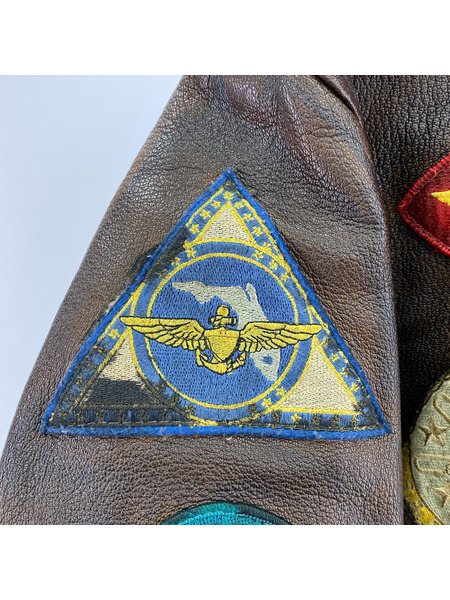 AVIREX フライトジャケット G-1 トップガン 山羊革 (38) 茶