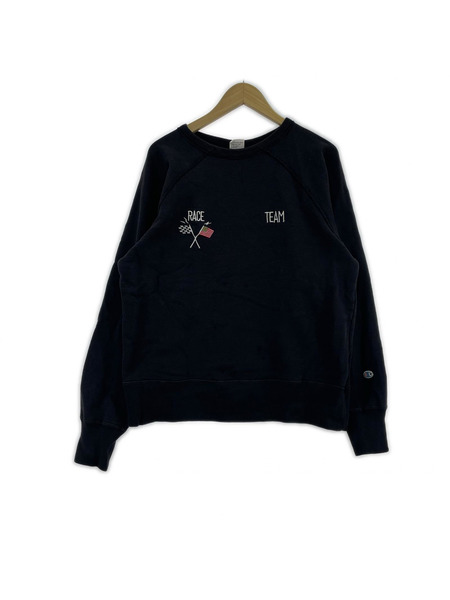 Champion スウェット・トレーナー ランタグ復刻 ROCHESTER 刺繍 黒