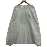 Keboz L/Sバック丸ロゴカットソー 白 (XL)