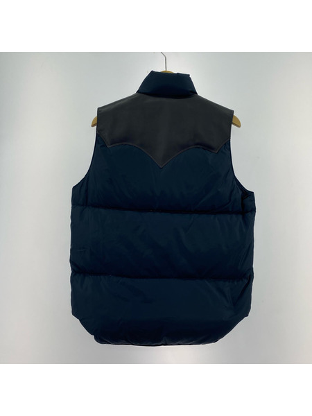 Rocky Mountain FeatherBed ダウンベスト 紺 38