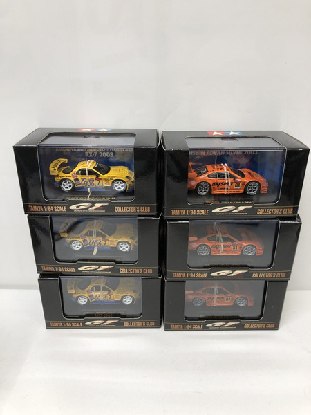 タミヤミニカー 1/64コレクターズクラブ タミヤ 1/64 コレクターズクラブ ミニカー 6個セット｜Yahoo