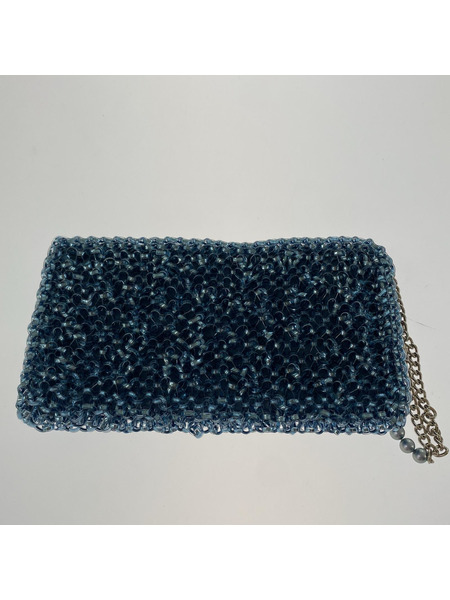 ANTEPRIMA 長財布 ミスクリオ パール 長財布 サファイア[値下]