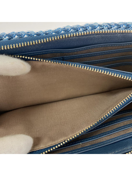 ANTEPRIMA 長財布 ミスクリオ パール 長財布 サファイア[値下]