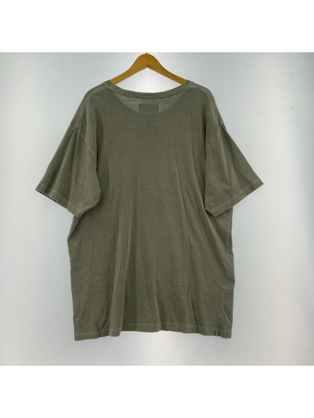 KITH ワンポイントロゴTee グレー