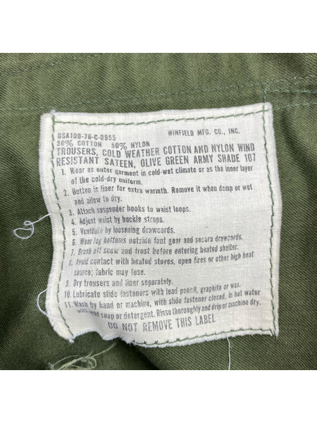 ミリタリーソノ他 WINFIELD MFG ミリタリーパンツ OD