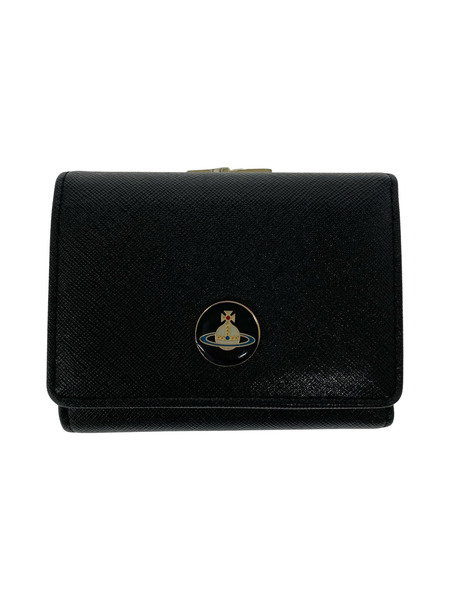 Vivienne Westwood  VICTORIA SMALL FRAME WALLET BLK
